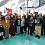 Bölüm Başkanımız TÜBİTAK 2204-B Erzurum Bölge Sergisi Açılış Töreninde Yer Aldı